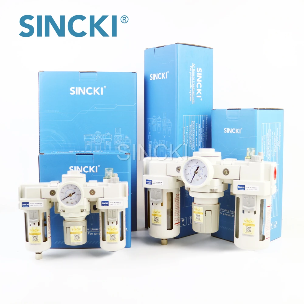 High Quality SMC Type FRL 2000/3000/4000 Air Filter Regulator Lubricator