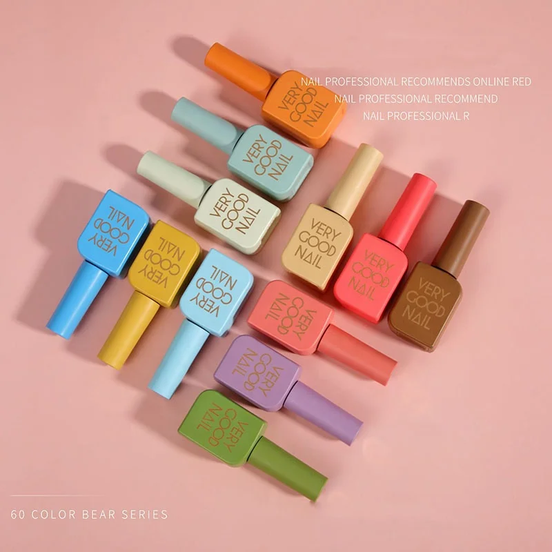 60 Colors 15ML Nail Gel Polish Vernis Semi Permanent Nail Art Manicure Soak Off LED UV Gel Nail Varnishes