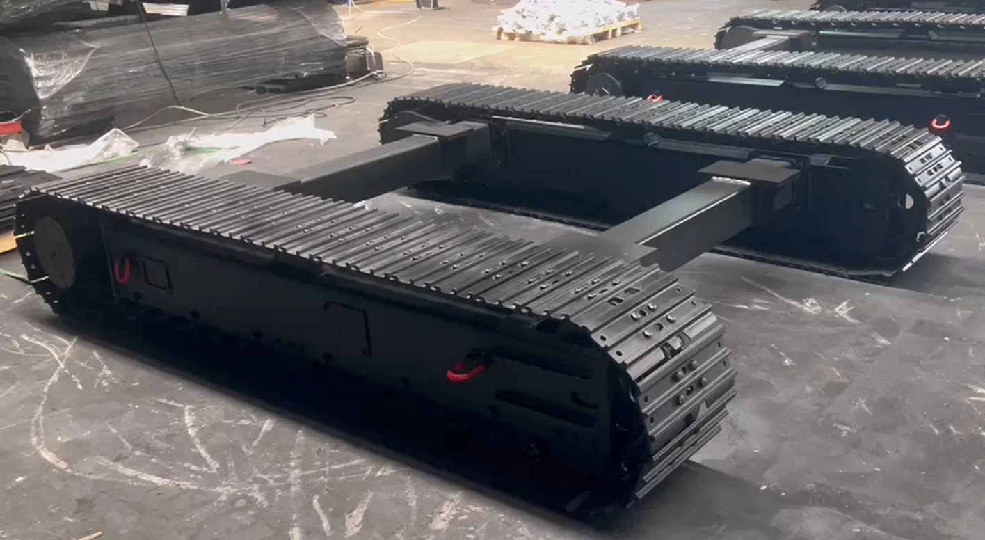 Новая стальная гусеничная 6-тонная ходовая часть с приводным приводом