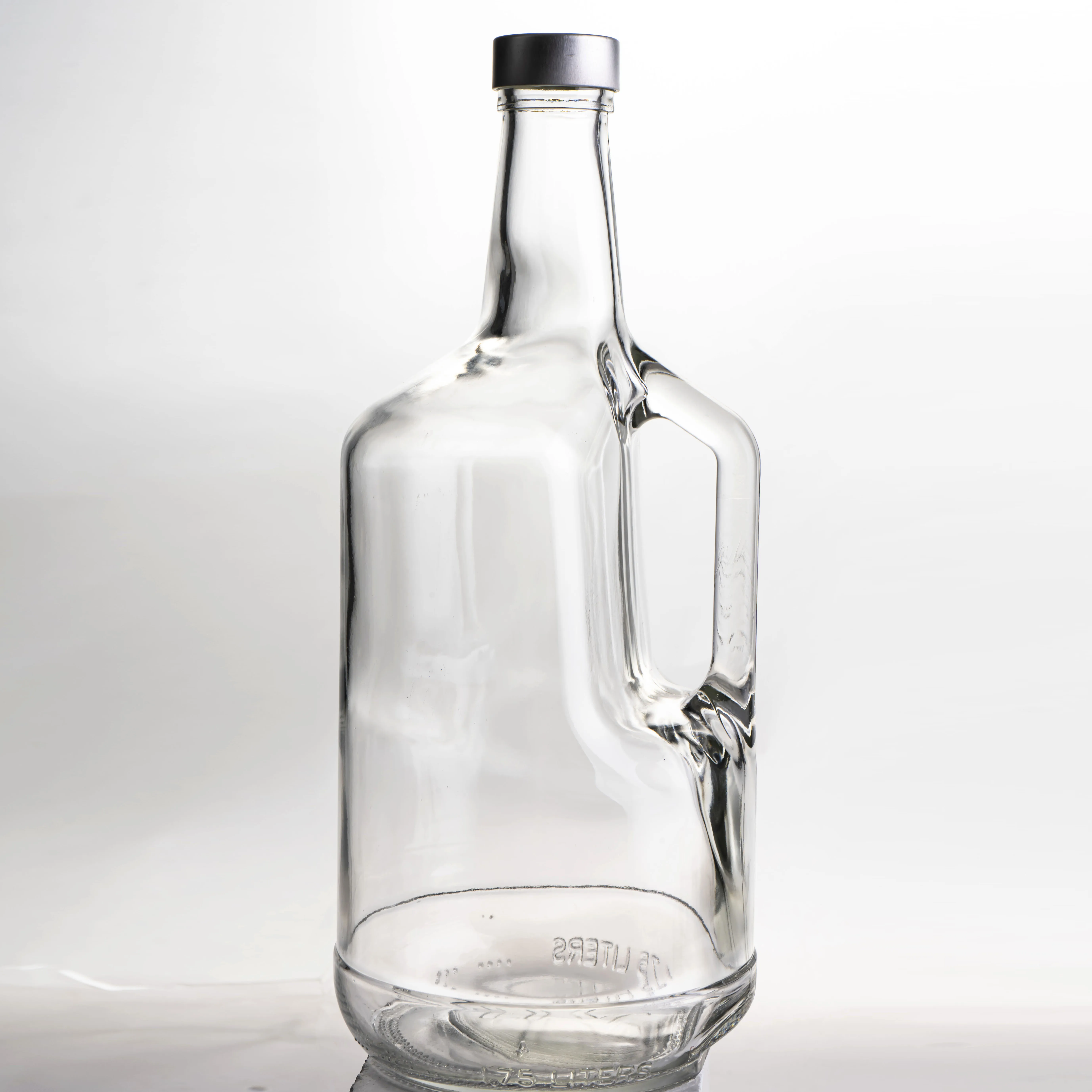 Large capacity glass bottle 1300ml self-brewed filling bottle, food grade wine bottle