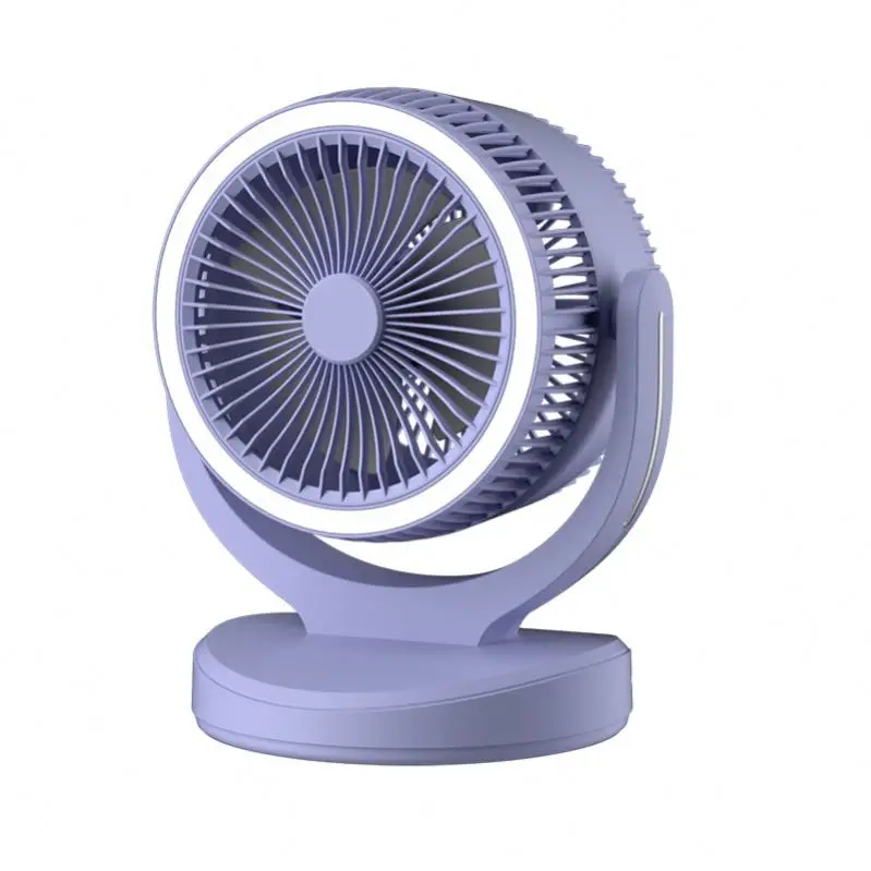 2024 NEW Portable usb charging small mute light-supplementing night light cooling fan
