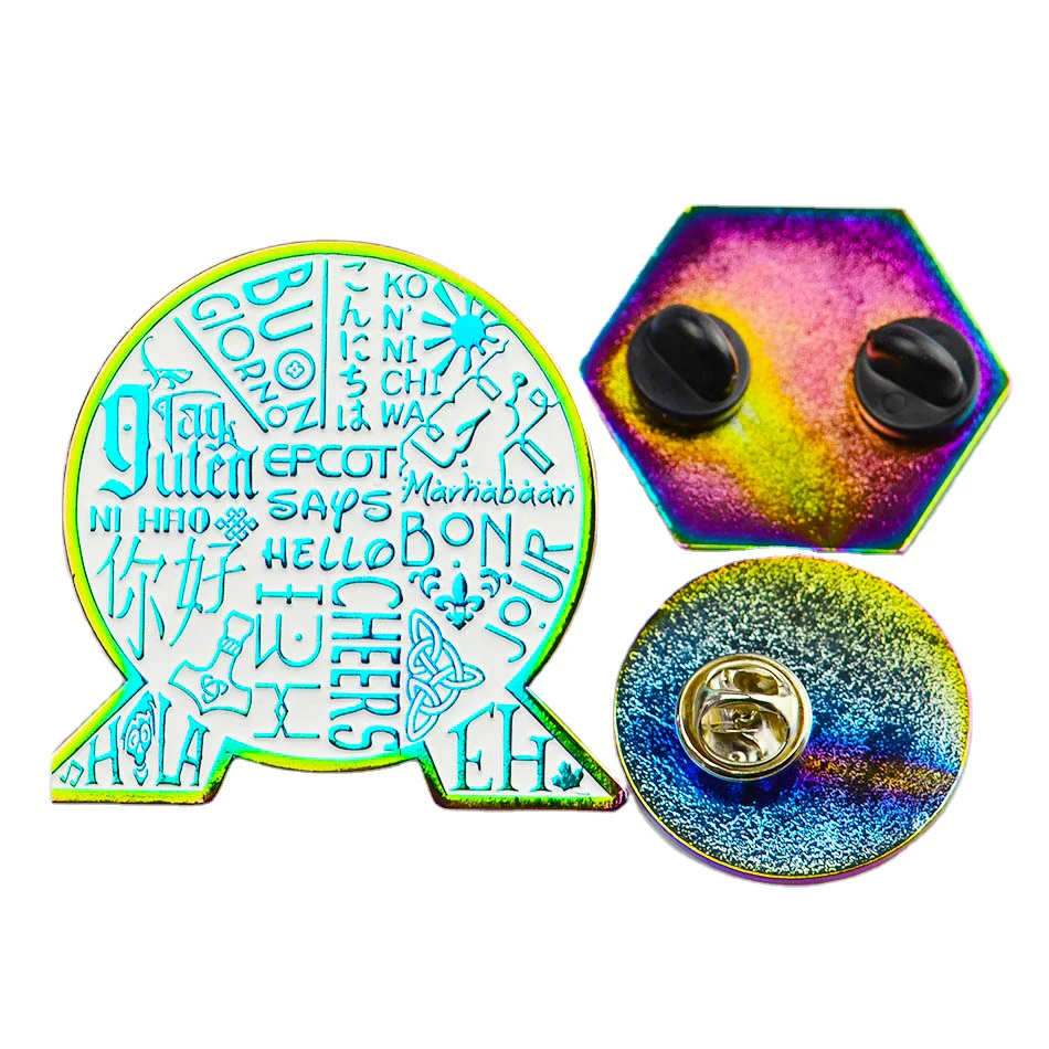 Zhongshan Enamel Pin Making Badges Players Metal Badge And 2D Custom Metal Badge