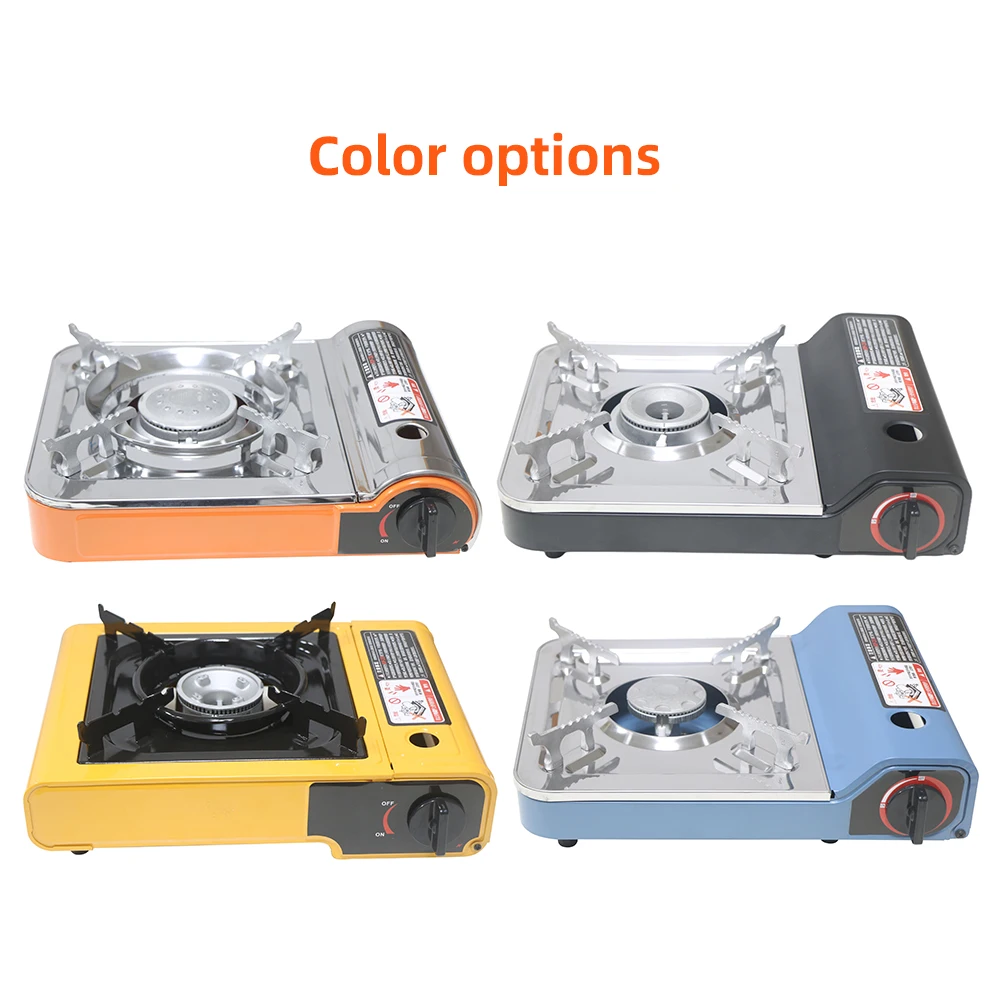 china factory travel camping hiking picnic bbq barbecue small portable cast iron gas stove