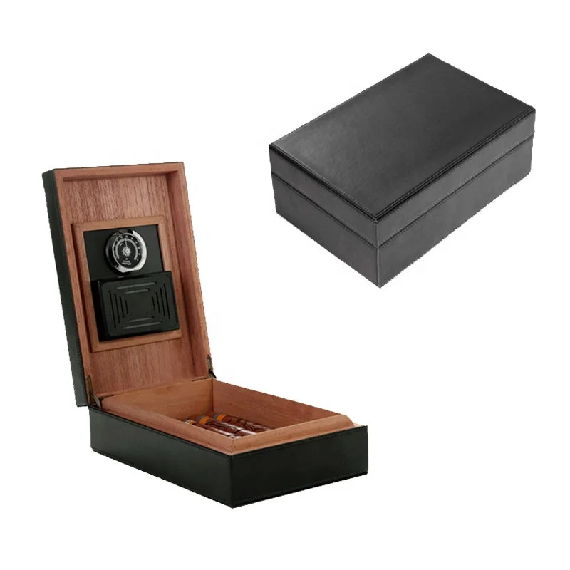 custom large black lacquer puros charuto wood cigar package box wooden humidors cabinets for cigars