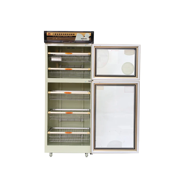 YTD690B-KT17 Commercial Freestanding glass door Hotel Tableware Disinfection Sterilization Cabinet