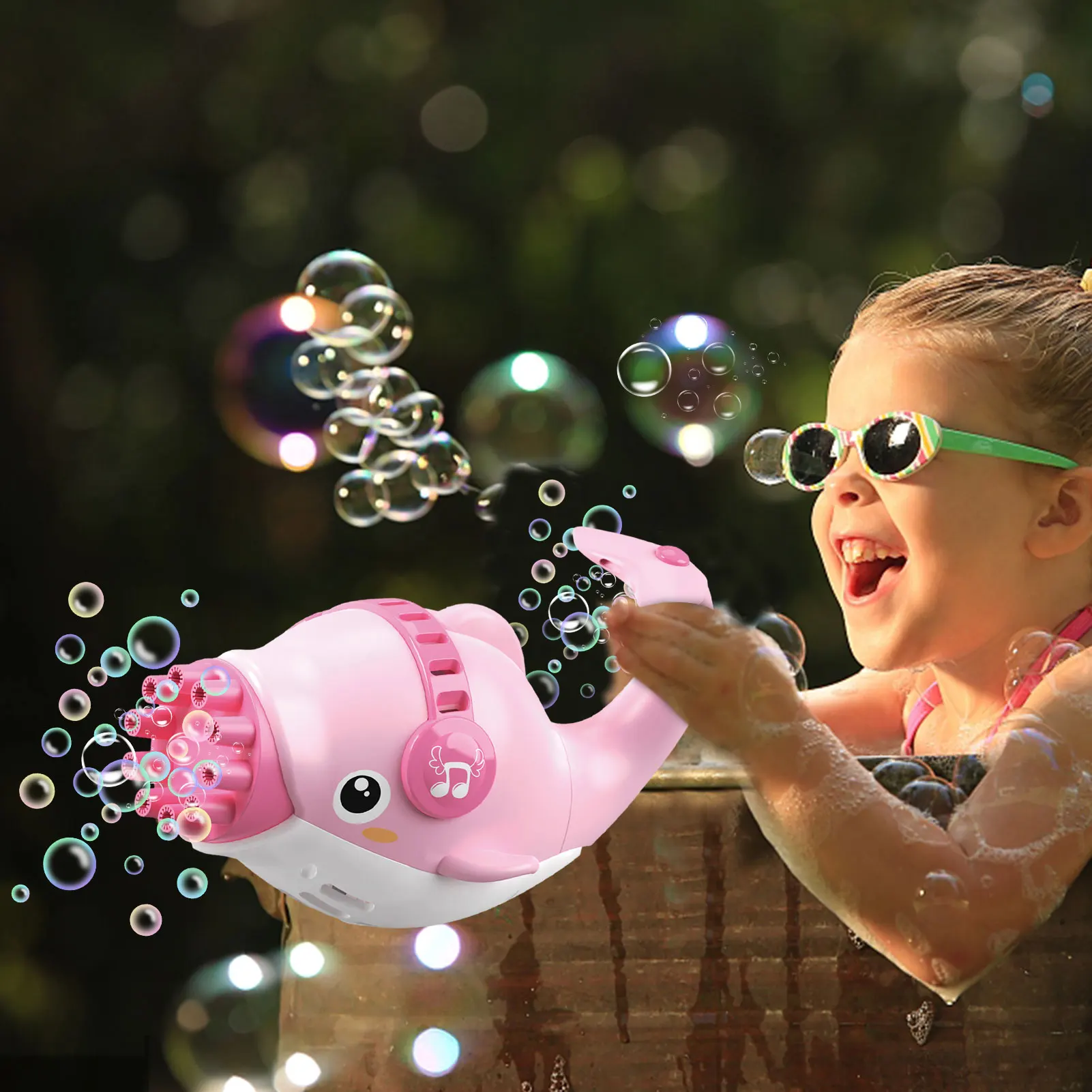 Special Design Widely Used Multi Colors Kids Use Plastic Toy Machine Gun Bubble