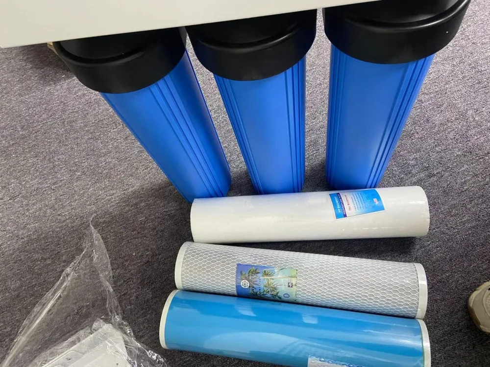 3-этап весь дом фильтрации воды системы w/ 20 дюйма Big Blue осадков и угольный фильтры