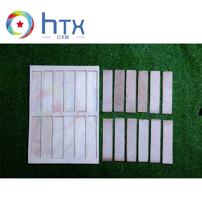 decorative cultured veneer stone and brick rubber molds for artificial stone molds