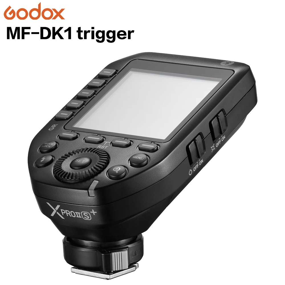 Godox Макро Вспышка XPROIIS + для MF12-DK1 макро Мини Speedlite Встроенная система X TTL флэш-камера Поддержка диффузор