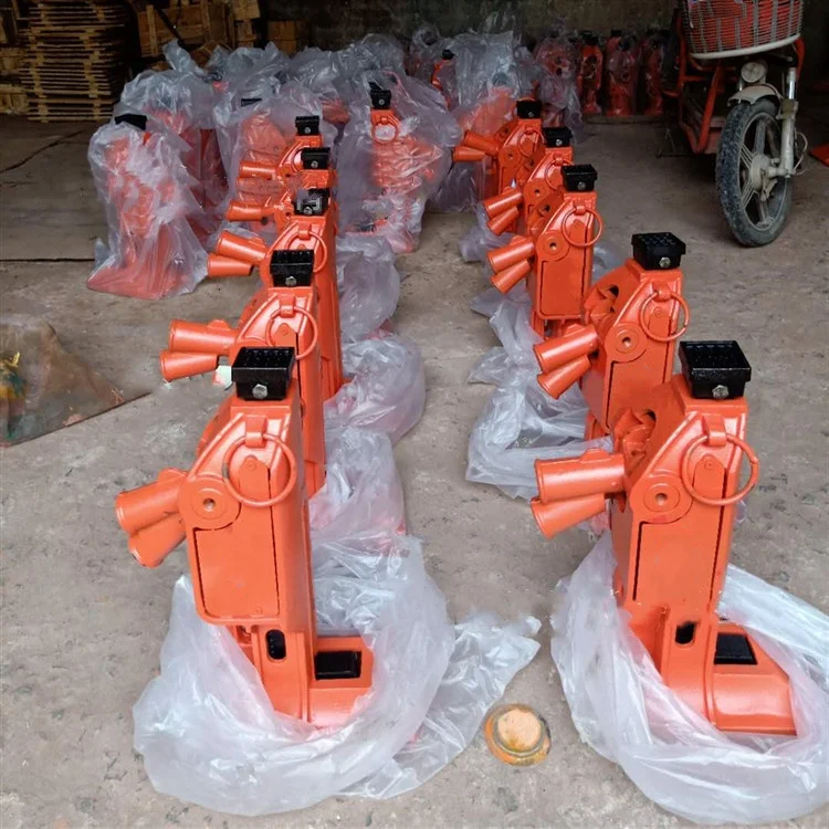 Factory Supply Single Tube Fast Fall Railway Track Road Lifter Rack Type Hydraulic Road Lifter Jack