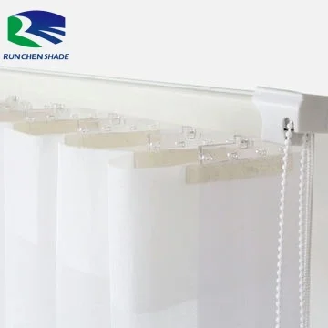 Blind manufacturers fabric sheer shades window curtains motorized dream pvc slats double track vertical blind for home