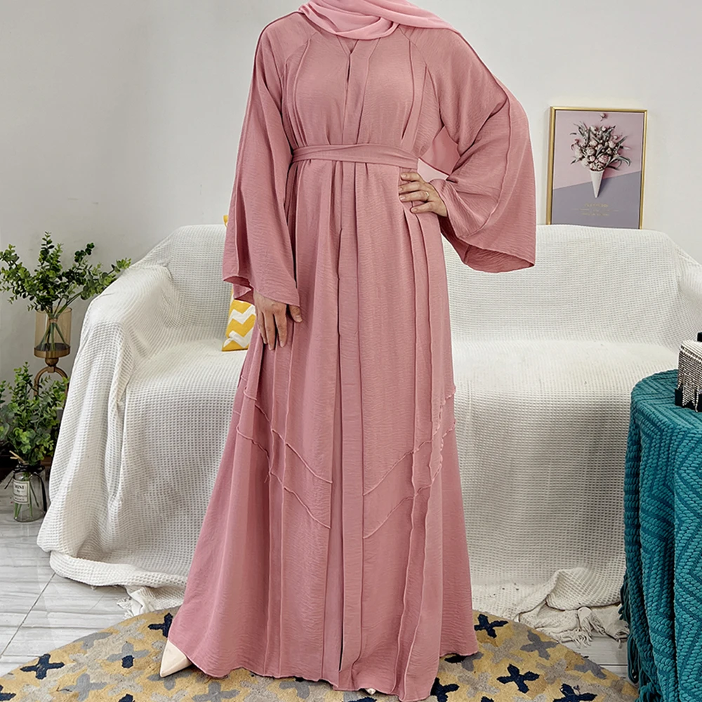 2022 Loriya Muslim new abaya Turkey Dubai Muslim Dresses Kaftans Abaya Women Arab Islamic Clothing EID Hijab Dress