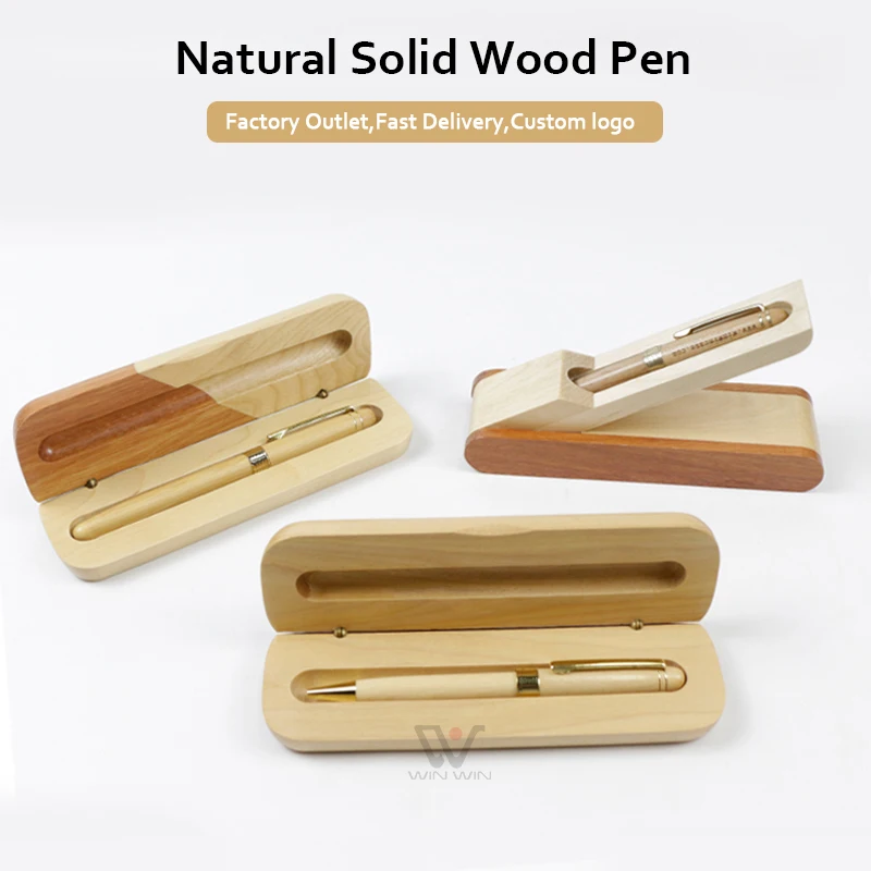 Multi Function Pens Accessories Set Pen Automatic Wooden Pen Set For Business Gifts Luxury Men Gift