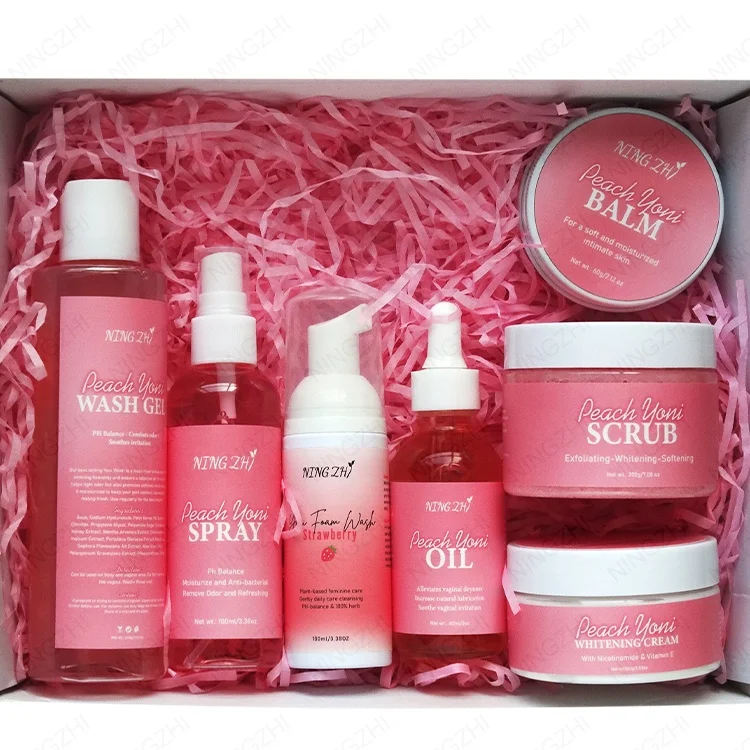 2024 hot selling herbal natural feminine washes female intimate skin care product set for sale