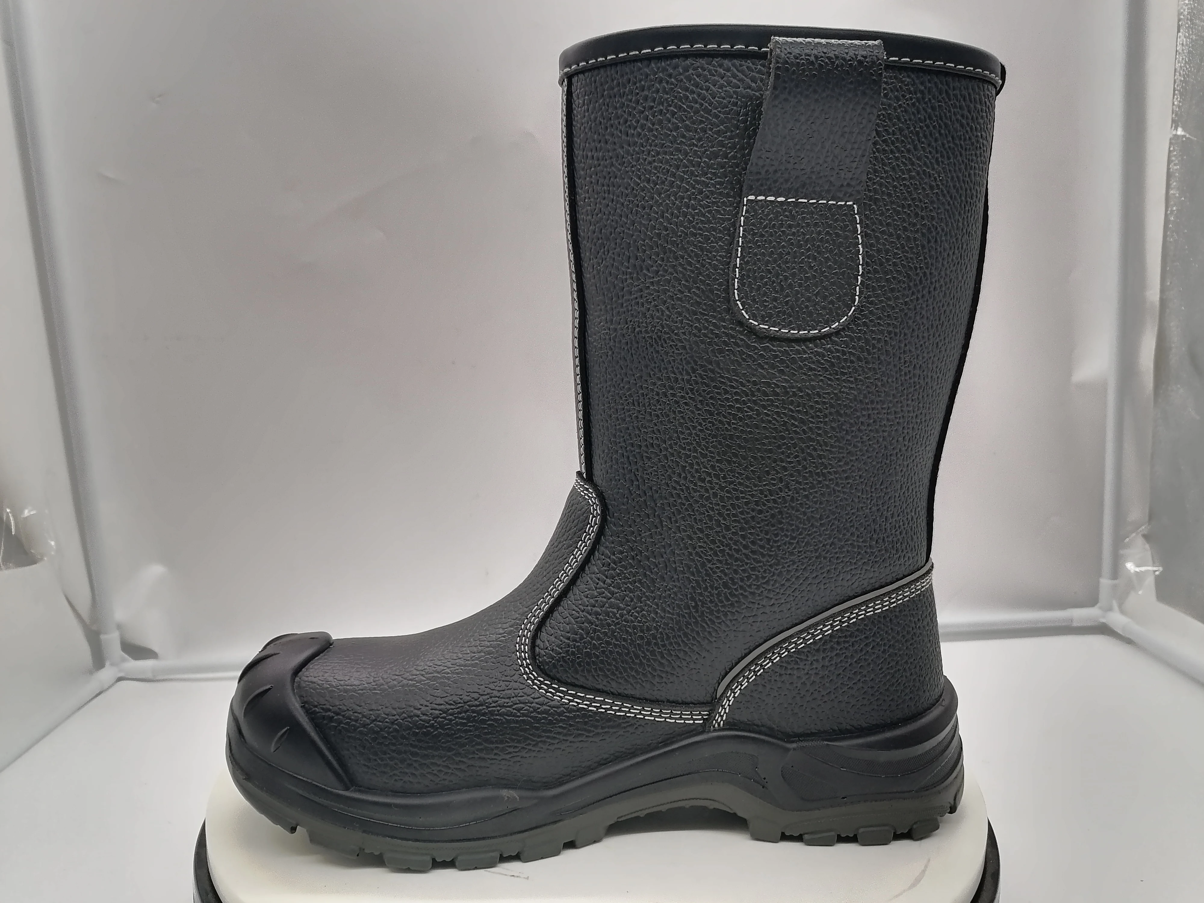 Winter nubuck leather snow boots working mens safety boots