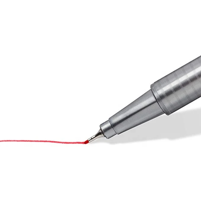 24 Fineliner Color Pen 0.4mm, Smoothly Colored Sketch Drawing Pens