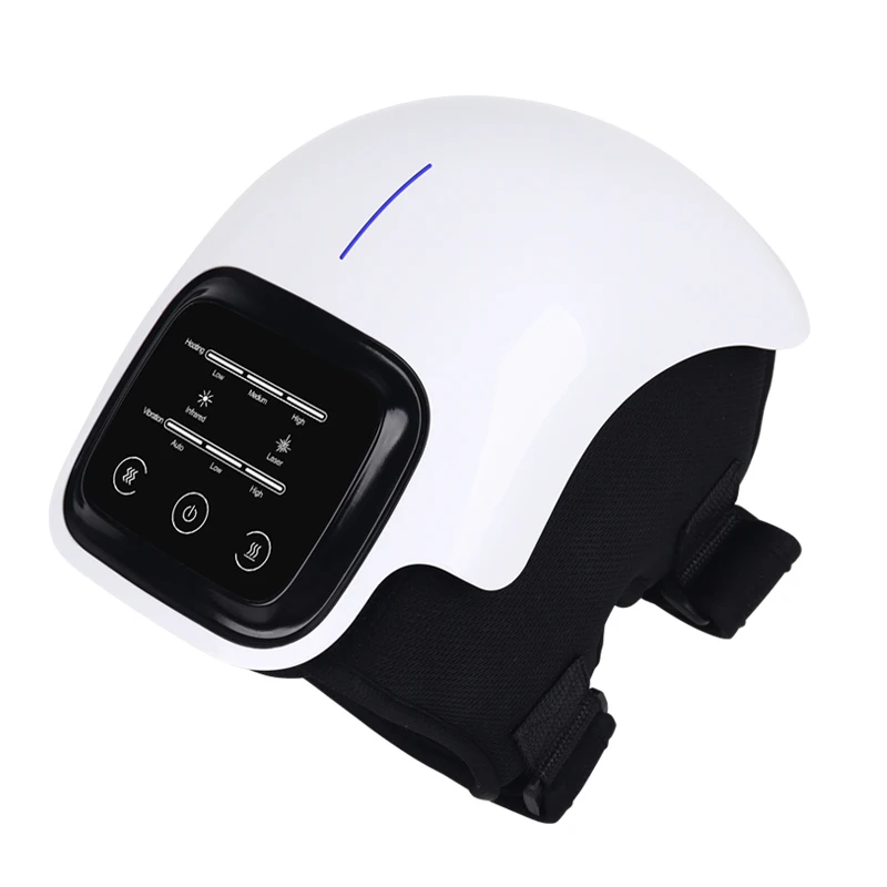 Electric Cordless Knee Massager With Heat And Vibration Led Touch Screen