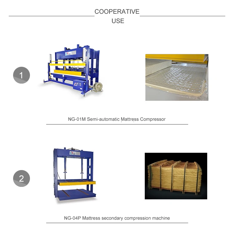 NG-01M compressing vacuum packaging machine for mattress