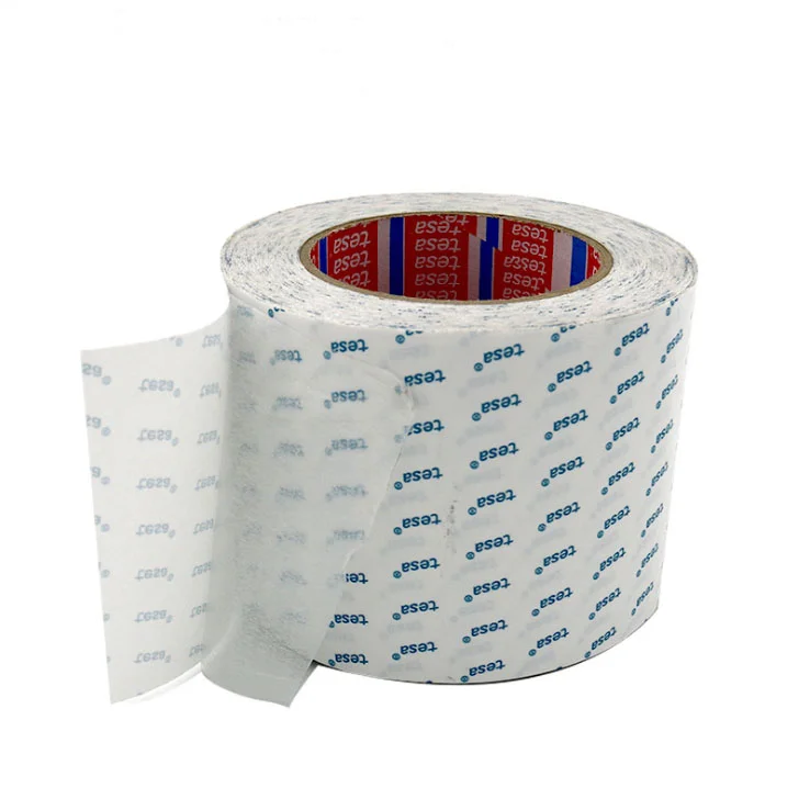 TESA 4943 permanent mounting metal plastic materials Non Woven tape for Mounting of posters and pictures