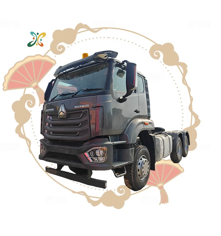 Hot Sale Sinotruk HOWO A7 T7h 430HP 440HP 10 Wheeler 6X4 CNG Tractor Truck For Sale Sinotruk HOWO T7H Cng Truck