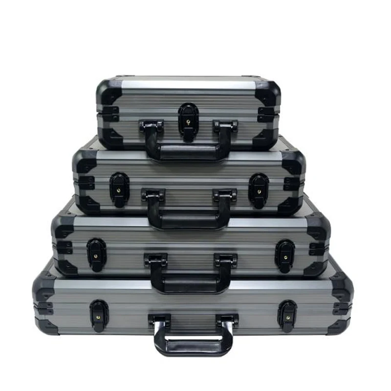 Серый усиленный Роскошный чехол для покера