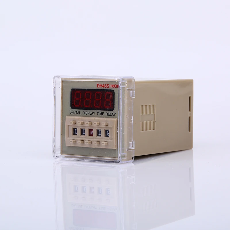 DC/AC Digital display time relay DH48S-S cycle delay relay 220V 12V 24V timer controller