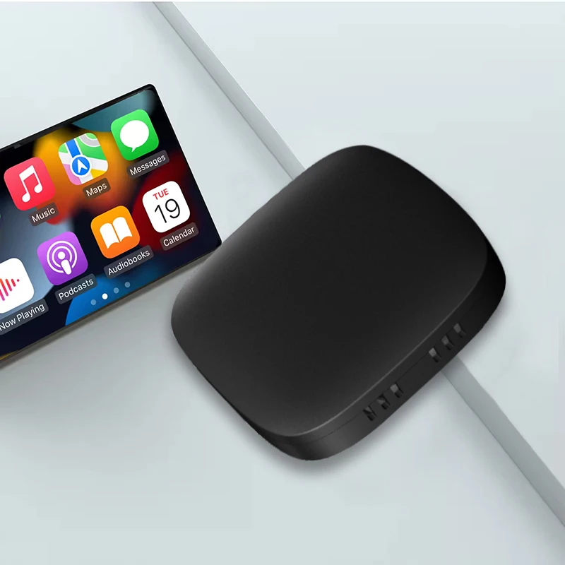 Hot selling Wireless Carplay Android Automatic Adapter 2GB+16GB Wireless WiFi6 Carplay AI BOX