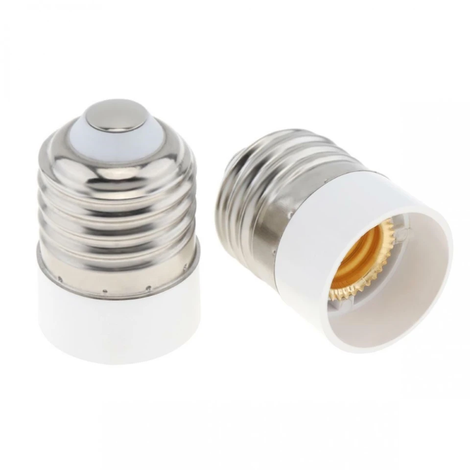 E27 to E14 Converter Lamp Bulb Socket Lamp Holder E27 to E14 LED Bulb Base Adapter Universal Light Converter Lamp Socket