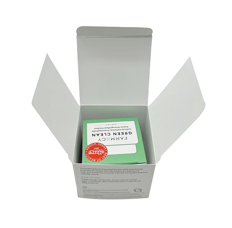 Folding Carton Customized Packaging Box Pharmaceutical Cosmetics Packaging