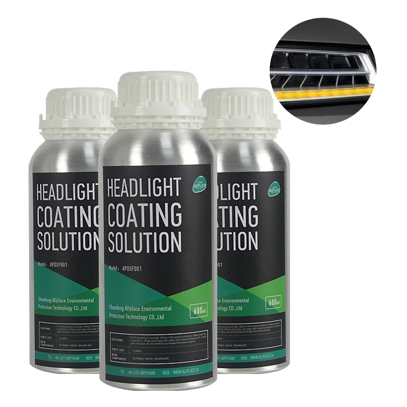 Жидкое УФ-покрытие для ремонта автомобильных фар