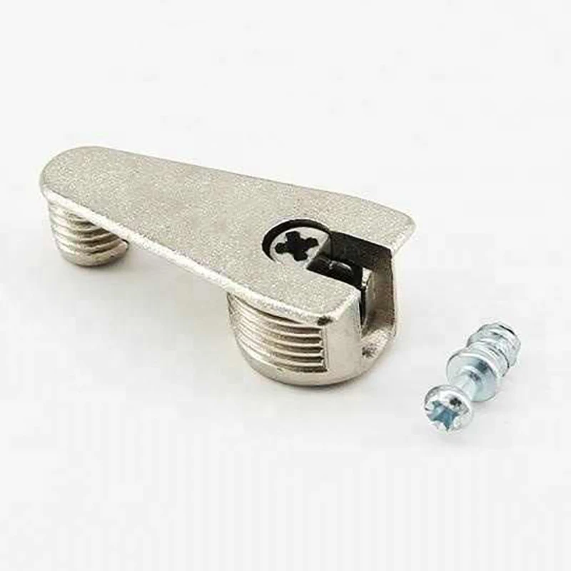 3 in 1 Invisible Wardrobe Board Connector Shelf Support Fitting Wooden Furniture Connector