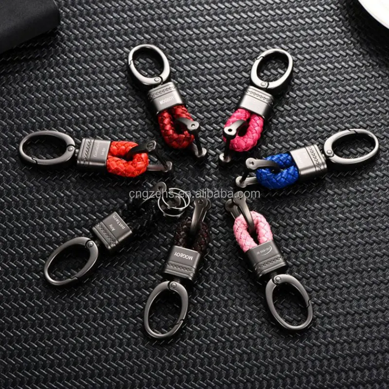 OEM flag keychains Personalized laser engraving logo sublimation blank leather key chain holder ring custom luxury Pendant Metal