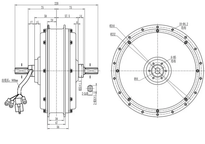 Greenpedel 100Km/h e bike brushless motor 72v 5000w electric bike kit with customized battery