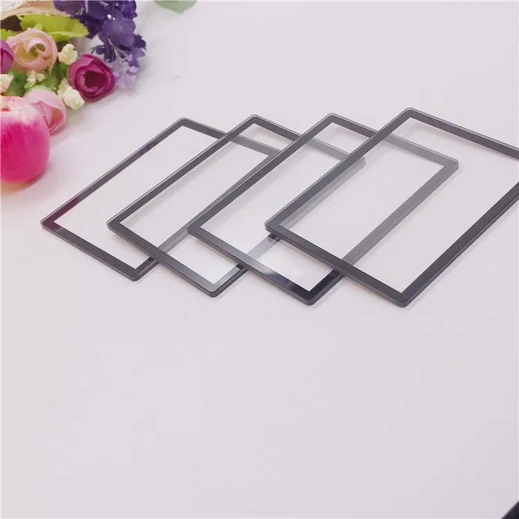 0.55-3mm Customized Design Touch Panel Glass 9H AG Coating Cover for Lcd Display