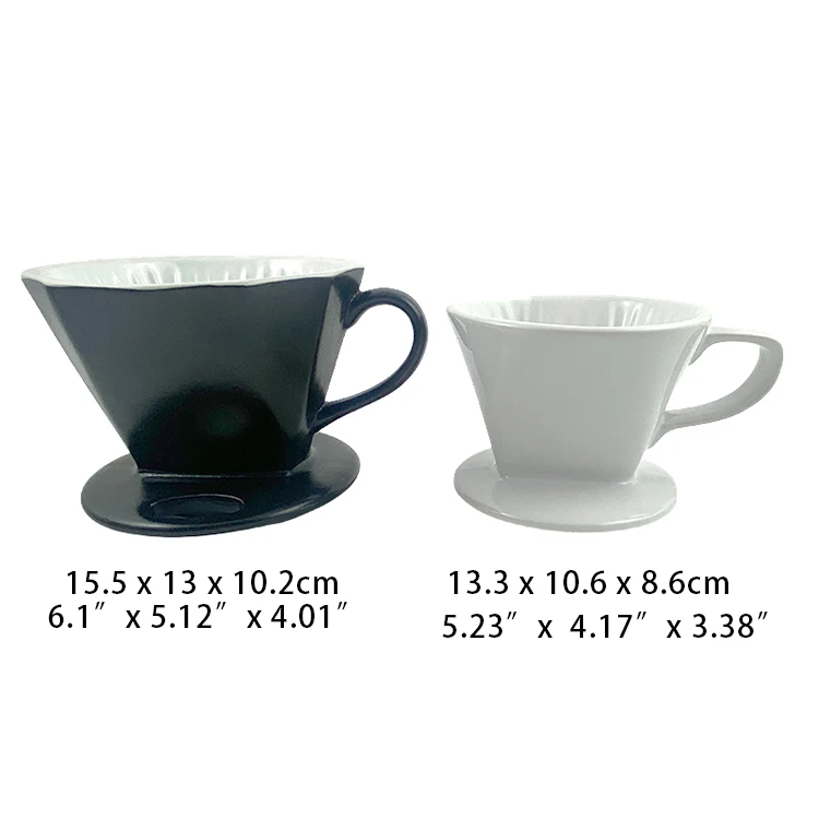 Custom unique drip dripper coffee New filter ceramic coffee dripper