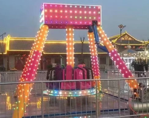 6 8 12 Seats China Amusement Park Extreme Swing Type Rotating Small Mini Pendulum Ride