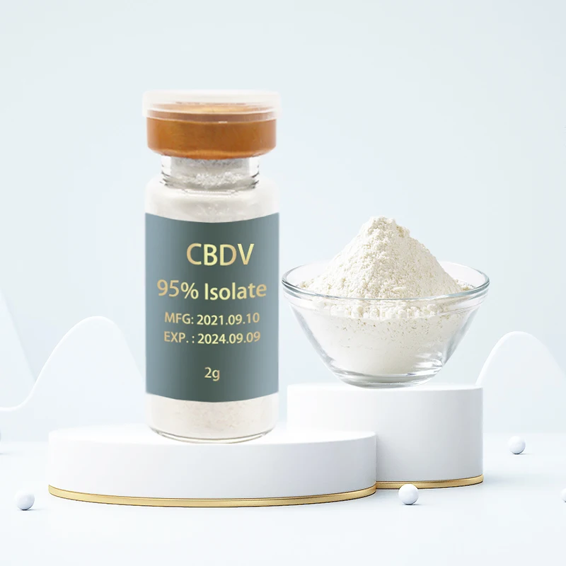 Factory Supply High Purity CBDV Isolate Bulk 95% CBDV Powder