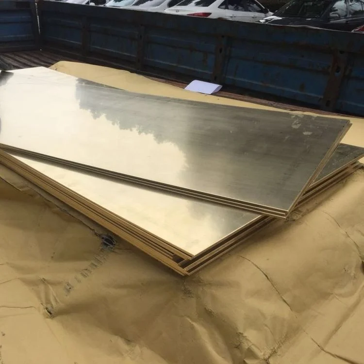 solid brass plates strip brass sheet for corrosion resistant components on ships