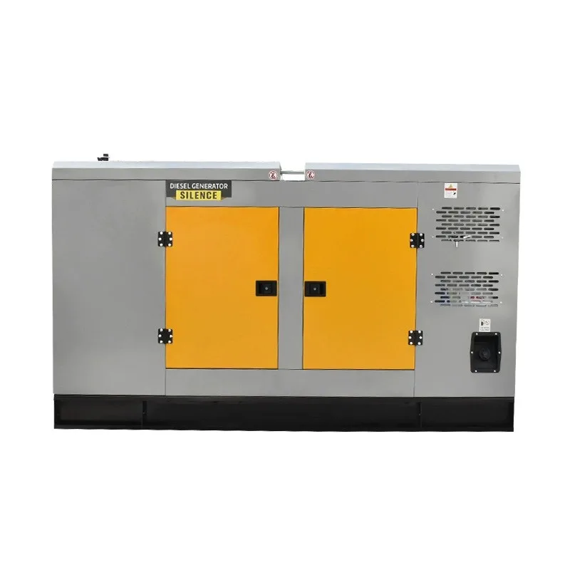 Hot Selling 100kw 125kva Weifang Ricardo industrial standby silent diesel generator set with high quality