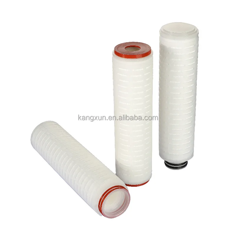 Nylon Membrane Micron  10/20/30/40 inch Folded Filter Cartridge water filter