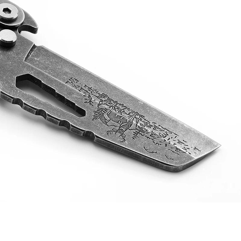 knife swiss army edc multi tool navajas damascus hunting keychain ring blanks fixed blade Survival Camping knife