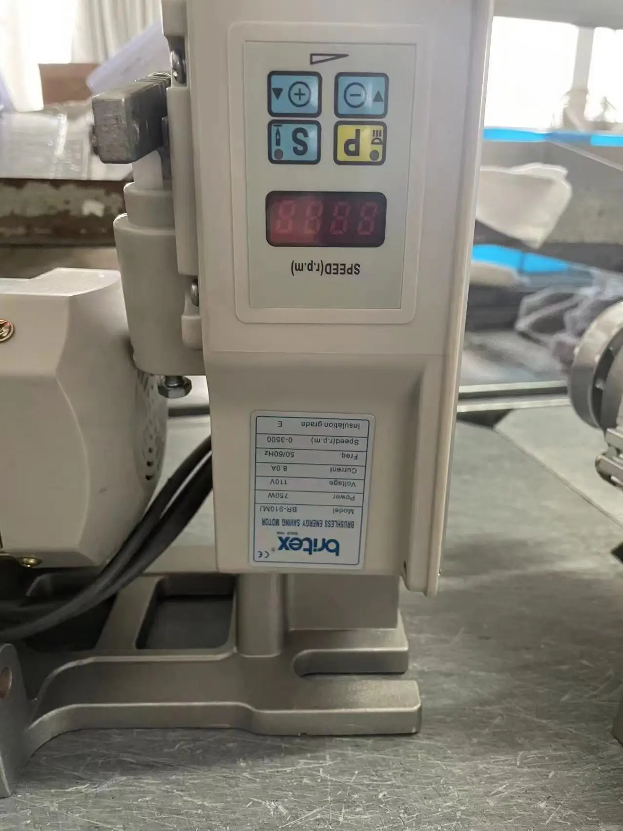 BR-990MJ Industrial Sewing Machine AC Servo Motor Price Energy Saving Servo Motor