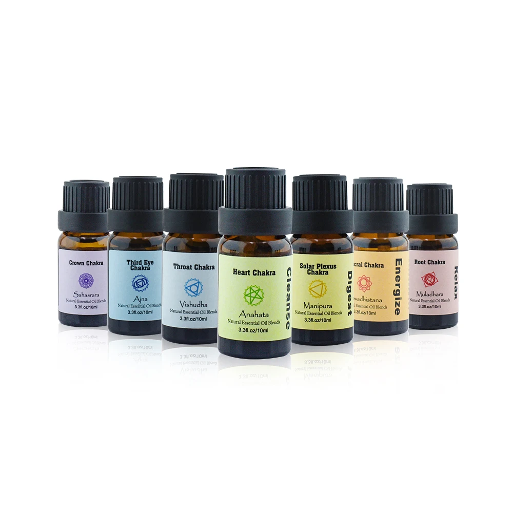 Luxury manufacturer OEM/ODM Chakra Essential Oil for body care