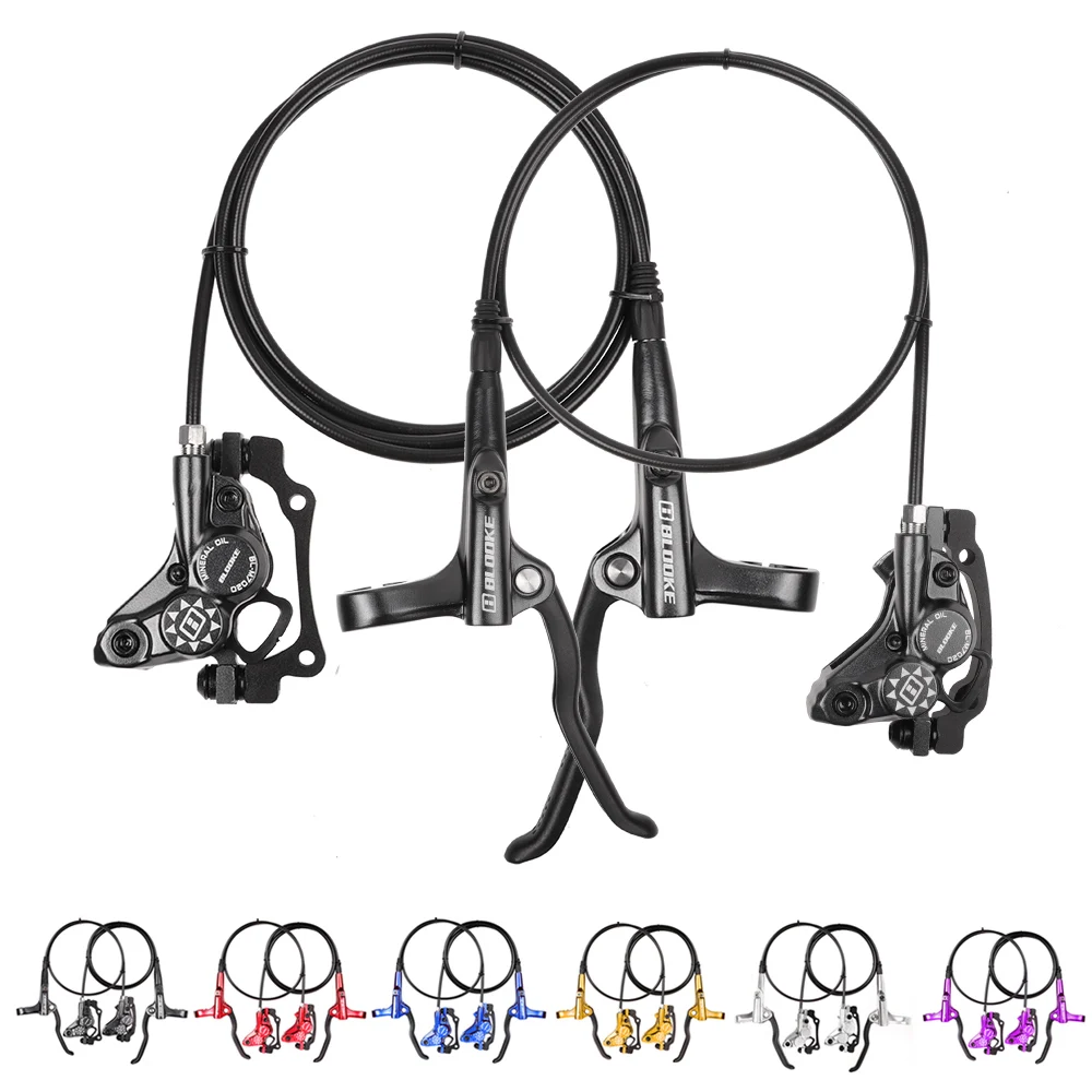 Комплект велосипедных дисковых тормозов, 4 поршня, 800 мм, 1400 мм