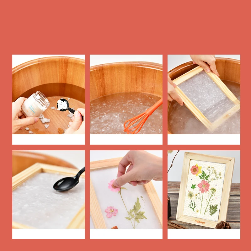 MIDEER MAGIC PAPERMAKING для детей четыре великие изобретения в древнем Китае развивающие игрушки MD4128