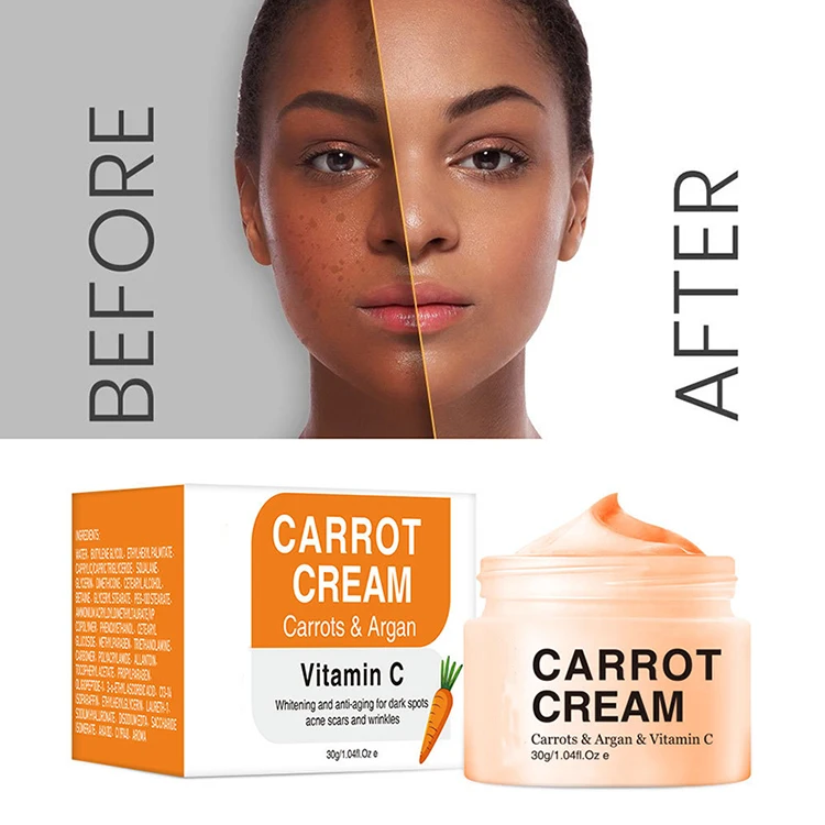 Fasion TOP 1 unisex carotene face cream vitamin c face cream & lotion whitening spot remover remove pores cream face