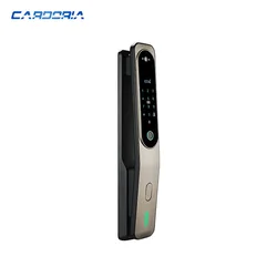 App Automatic View Wireless Remote Control Digital Security Cats Eye Smart Fingerprint Door Lock With Camera Tuya
