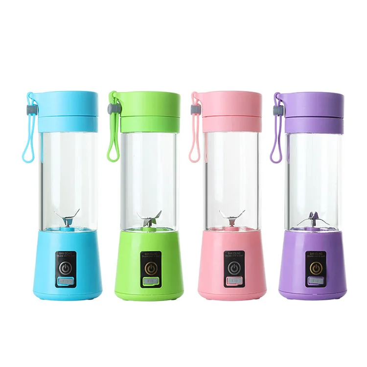 Портативная Бытовая мини-соковыжималка для фруктов с 6 лезвиями