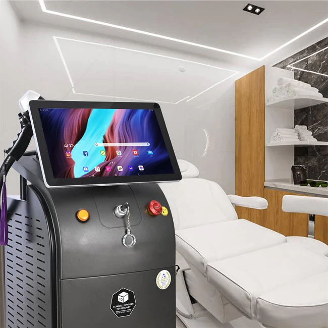 2024 Newest Renting System Diode Beauty Device hair  removal  1064nm 755nm 808nm Diode Laser Titanium Stationary Machine 1~400ms