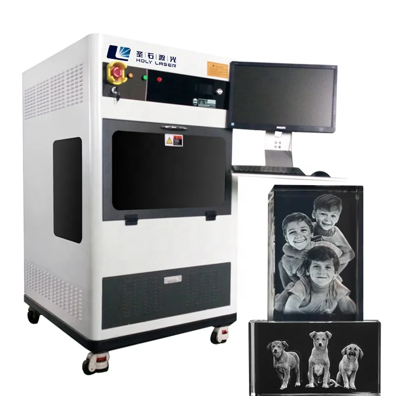 3D Crystal Subsurface Laser Engraving Machine for Crystal Acrylic Glass Photo Inside
